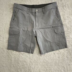 NEW Copper & Oak Cargo Shorts Men's 36 Gray